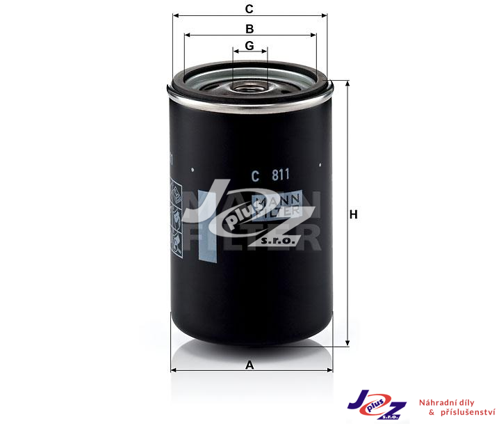 Vzduchový filtr AdBlue DAF,Ivec,AD90-100 - SP1903